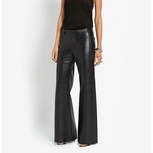 BCBG MAXAZRIA LEATHER PANTS